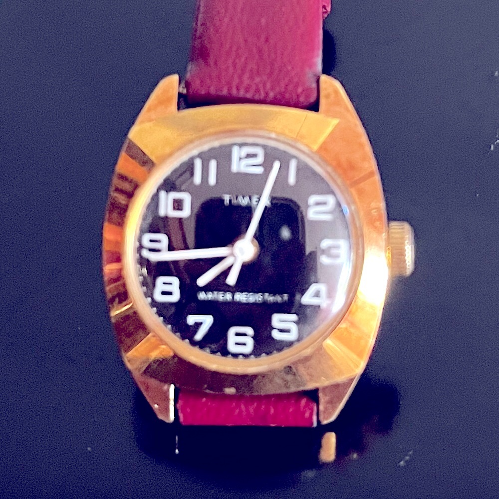 Timex Vintage Women's Manual Wind Gold Plated Watch